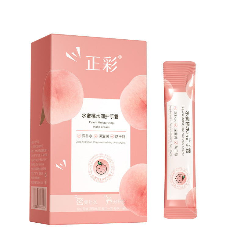 Peach Hand Cream Sachet  (Box of 20 Sachet)